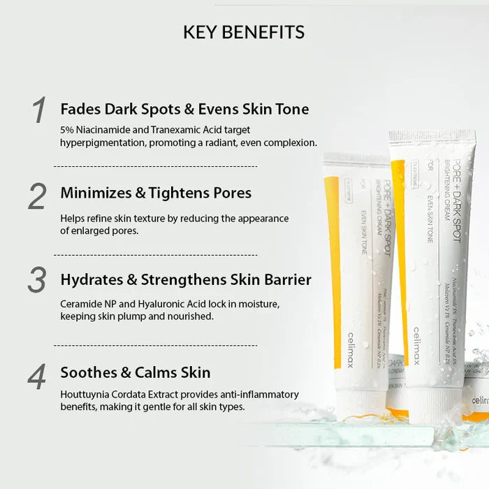 CELIMAX Pore+Dark Spot Brightening Cream 35ml – Angel Havens