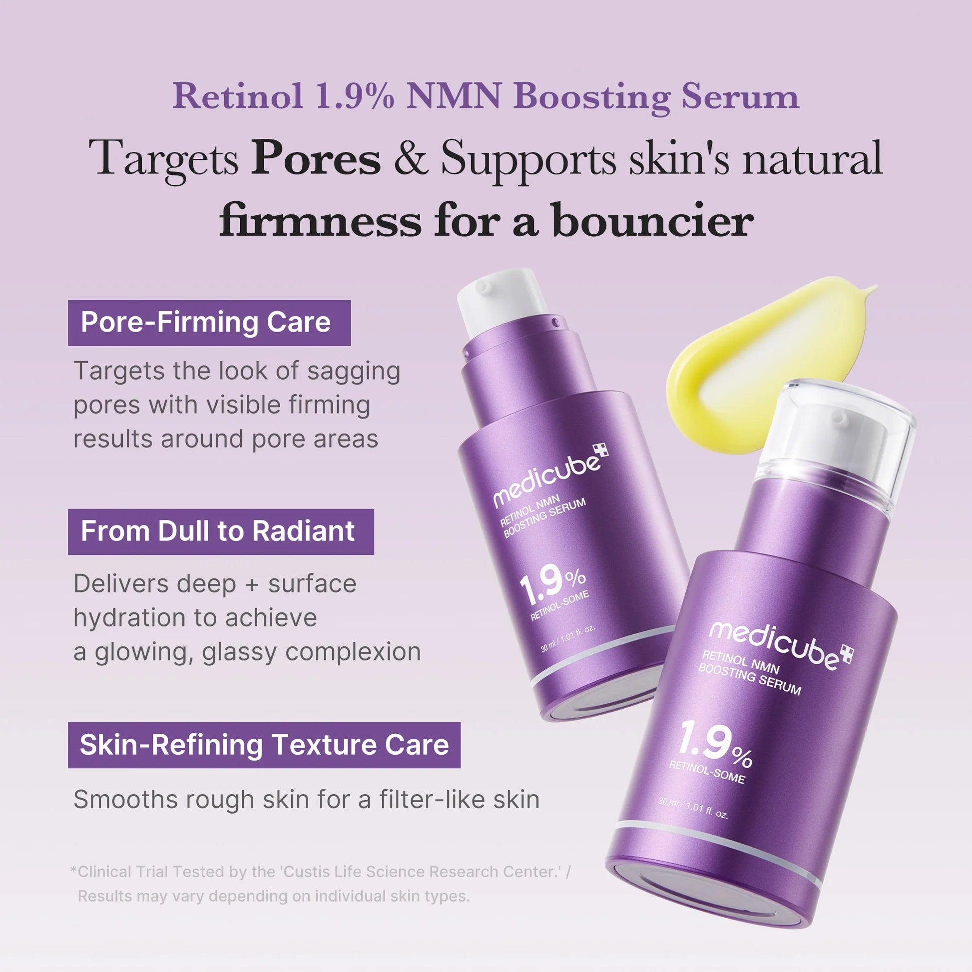 MEDICUBE Retinol 1.9% NMN Boosting Serum 30ml