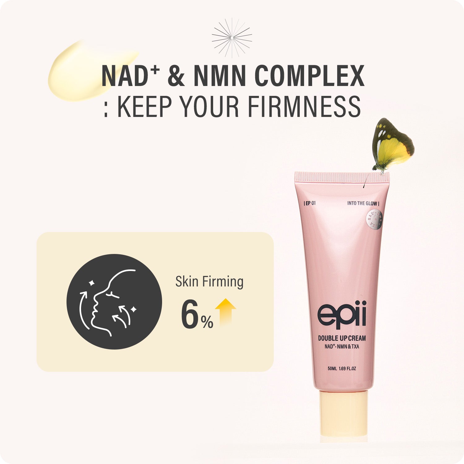 BOGO Epii Double Up Cream NAD+ NMN & TXA 50ml