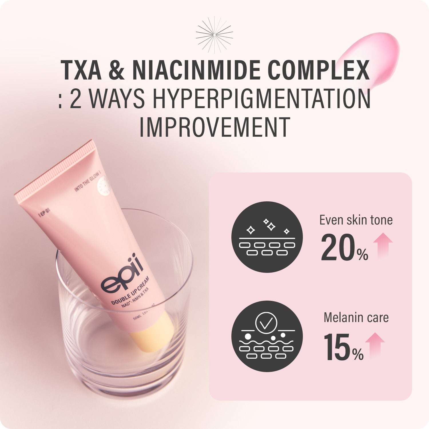 BOGO Epii Double Up Cream NAD+ NMN & TXA 50ml