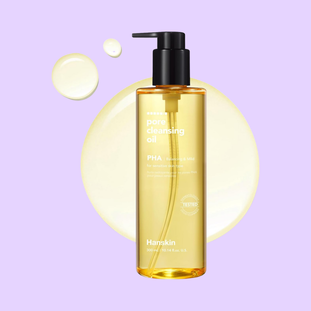 Hanskin Collection - Pore Cleansing Oils, Hyaluron & Vitamin C Glow Series