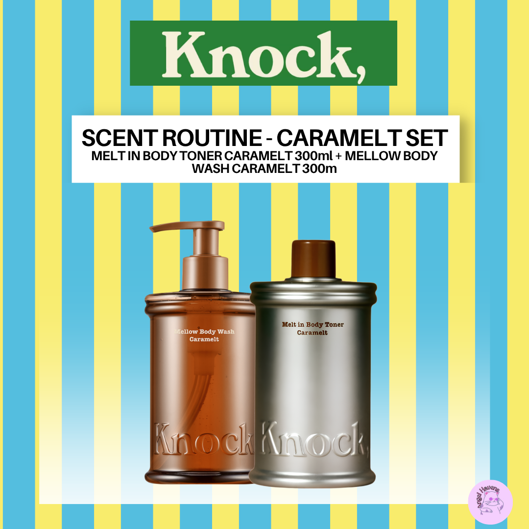 KNOCK Scent Routine - Caramelt Set 300ml