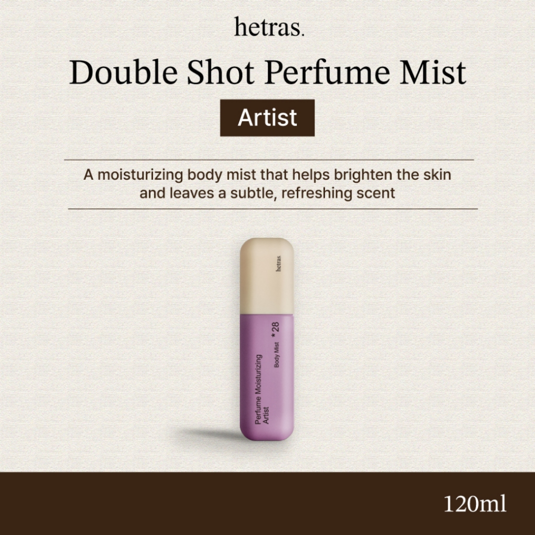 [PRE-ORDER] Hetras Double Shot Perfume Body Mist 120ml