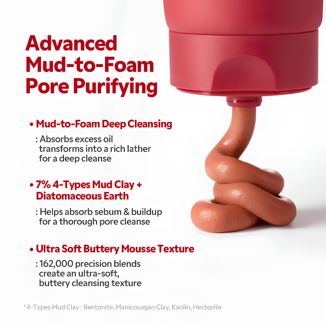 [PRE-ORDER] TirTir Porexel Sebum Control Mud Foam 150ml