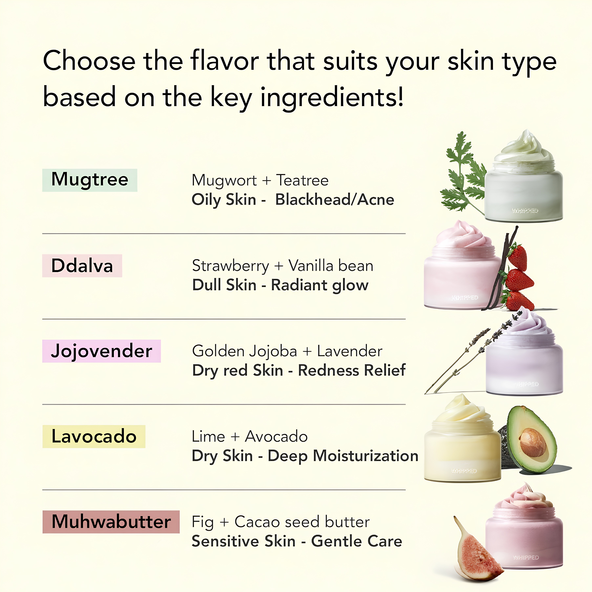 [PRE-ORDER] Whipped Peach Pear Vegan Yogurt Face Mask Cleanser 130g