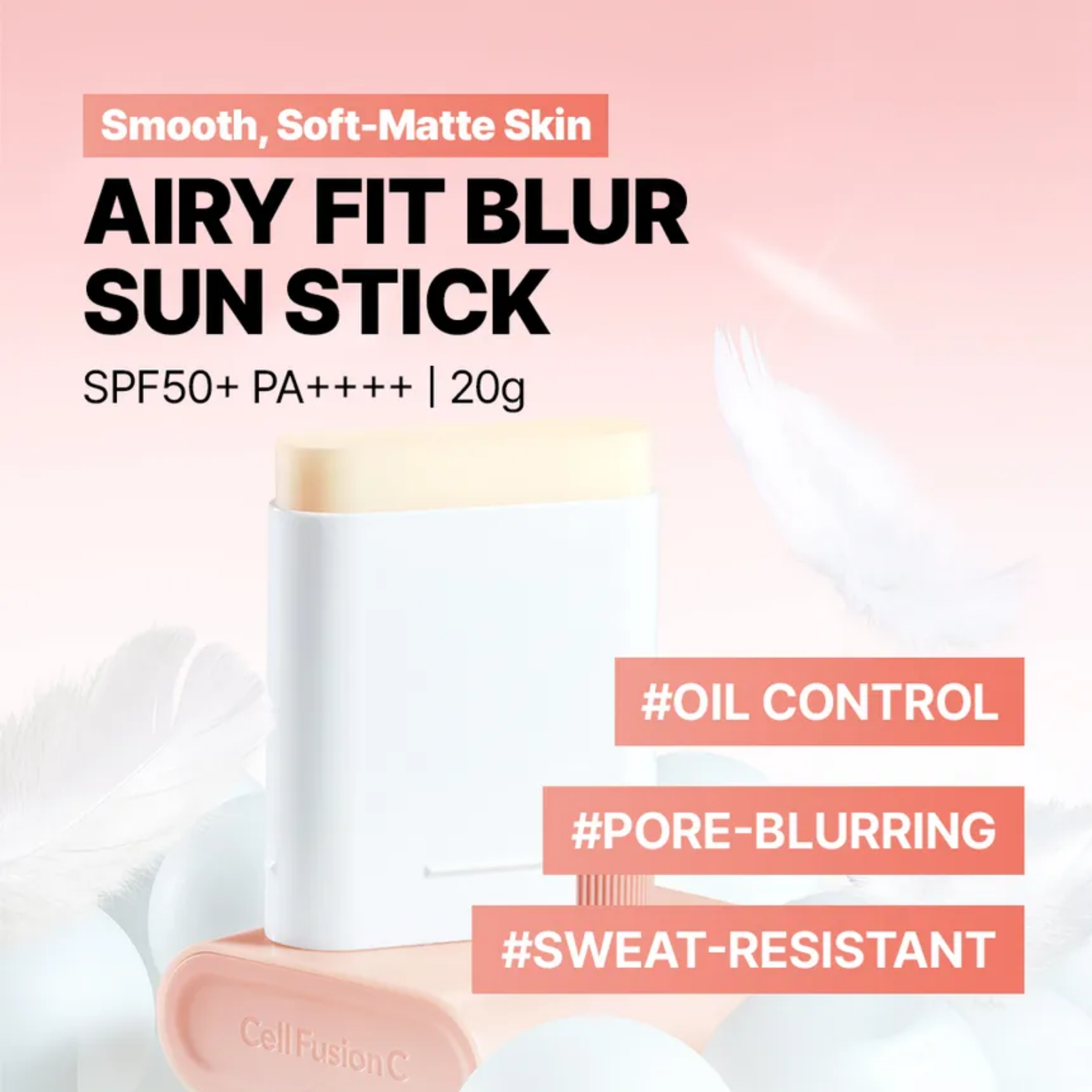 [PRE-ORDER] CELL FUSION C Airy Fit Sun Stick with SPF50+ PA++++ 20g