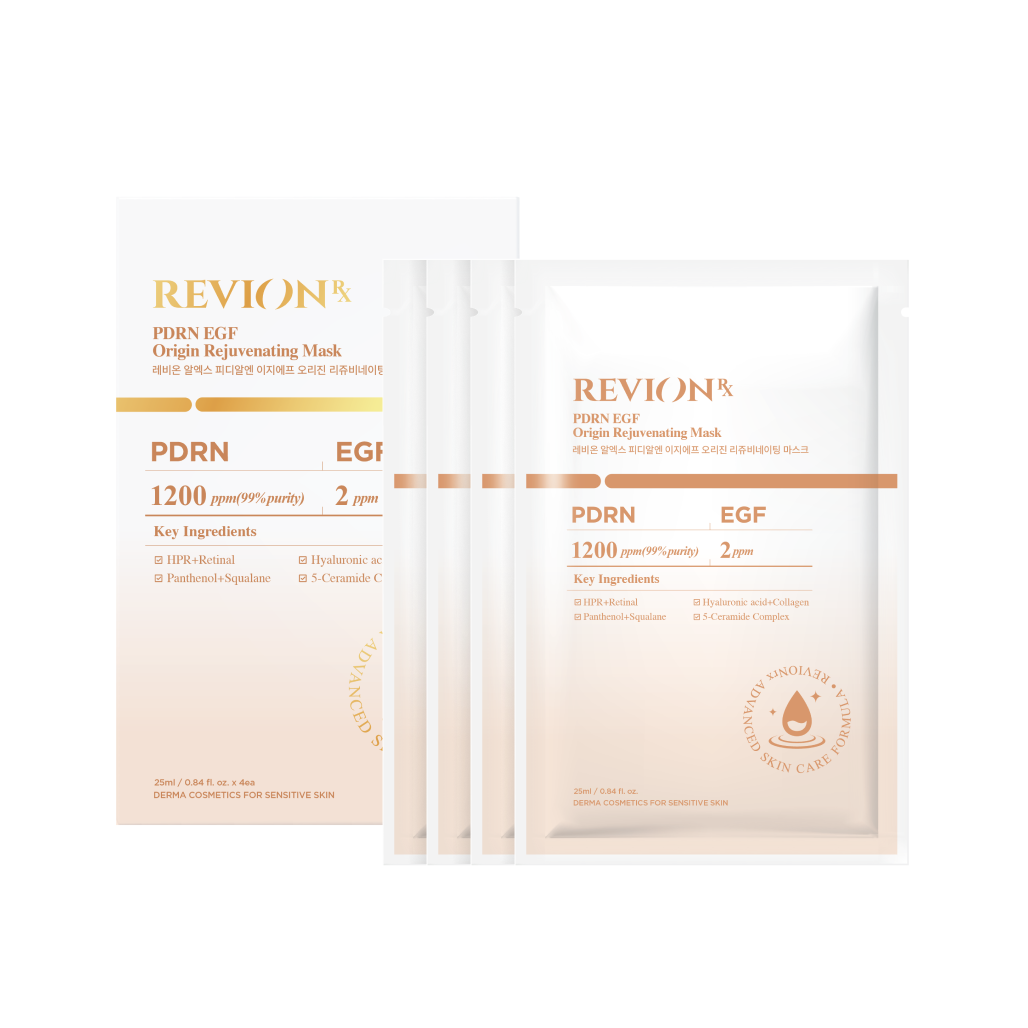 [PRE-ORDER] Revion PDRN EGF Origin Rejuvenating Mask 4EA