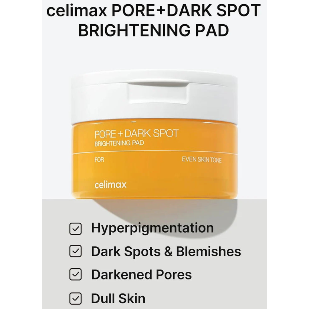 CELIMAX Pore+Dark Spot Brightening Pads
