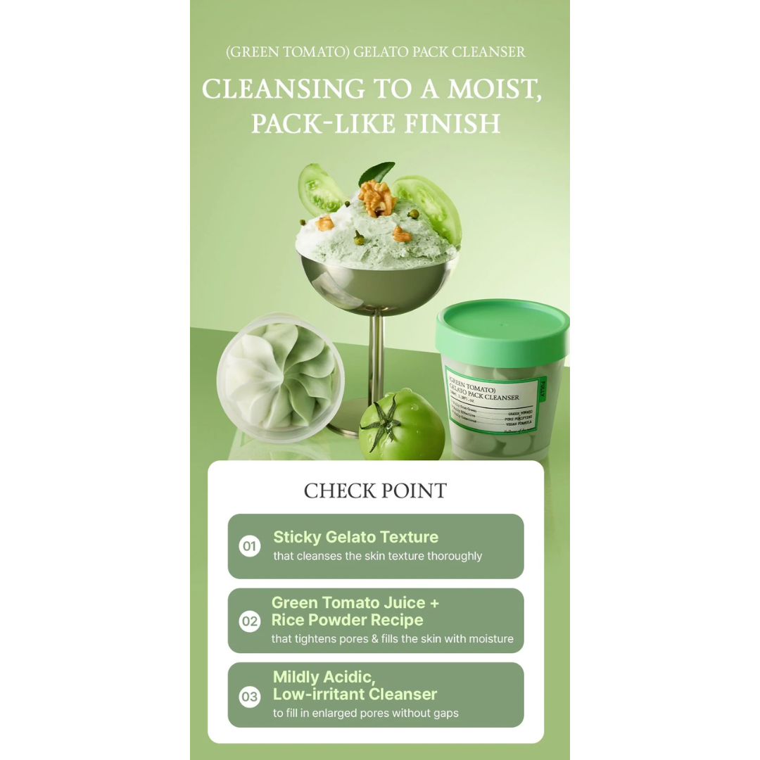 FULLY Green Tomato Gelato Pack Cleanser 100ml
