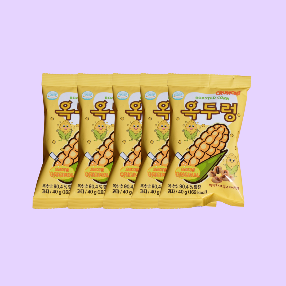 [CNY SPECIAL] Original Flavour Okdereoung Roasted Corn Snack 40g(ea)