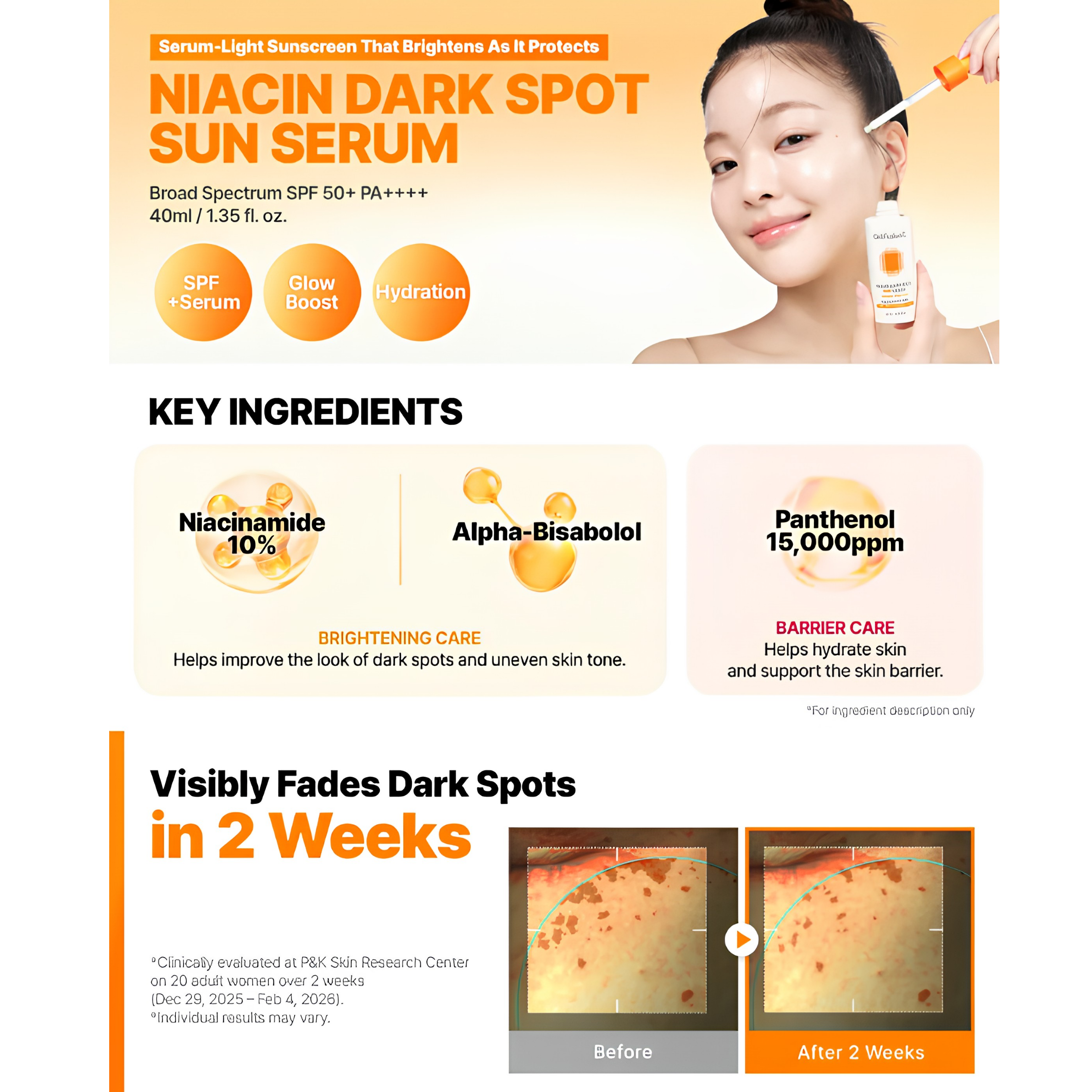 [PRE-ORDER] CELL FUSION C Niacin Dark Spot Sun Serum 40ml