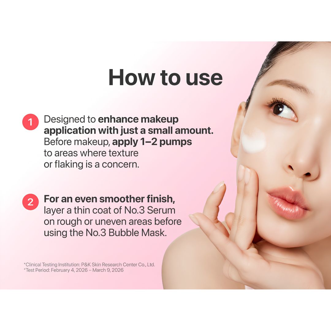 [PRE ORDER] Numbuzin No.3 PHA Skin Prep Bubble Mask 90ml