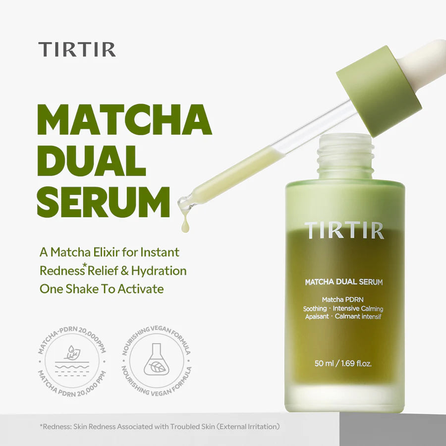 [PRE ORDER] TIRTIR Matcha Dual Serum 50ml