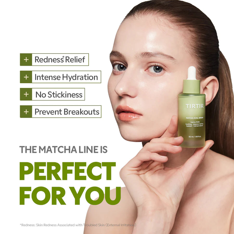 [PRE ORDER] TIRTIR Matcha Dual Serum 50ml