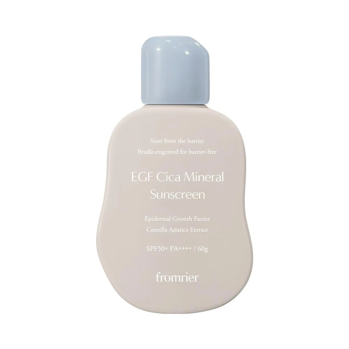 [PRE-ORDER] Fromrier EGF Cica Mineral Sunscreen SPF50+ PA++++ 60g