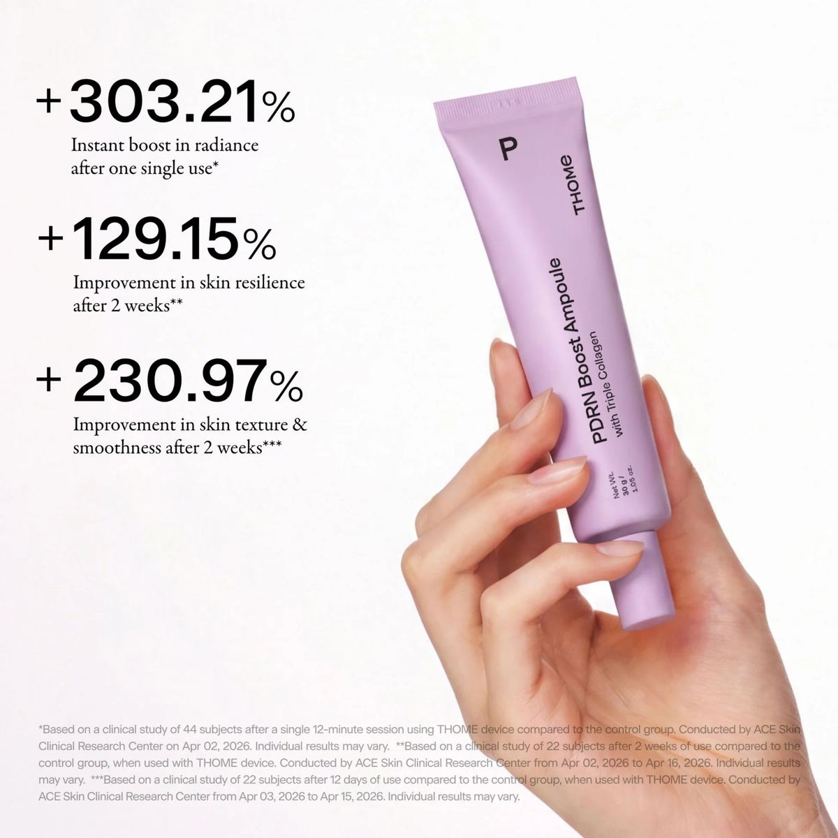 [PRE ORDER] THOME BOOST AMPOULE TUBE COLLECTION 30G