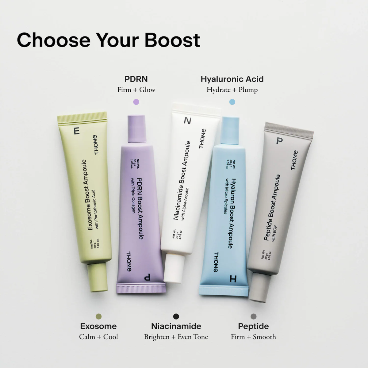 [PRE ORDER] THOME BOOST AMPOULE TUBE COLLECTION 30G