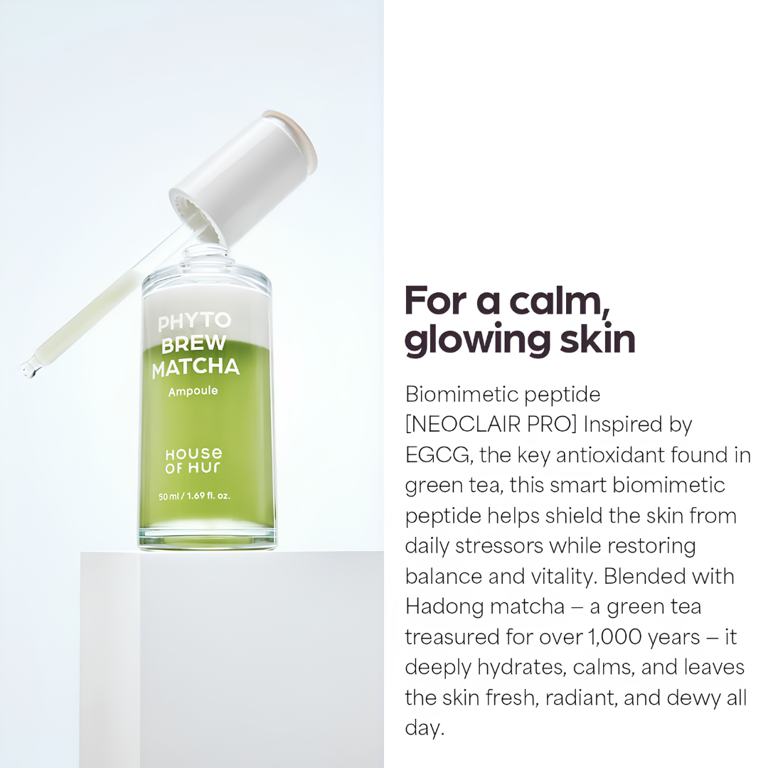 [PRE-ORDER] House of Hur Phyto Brew Matcha Series Ampoule 50ml