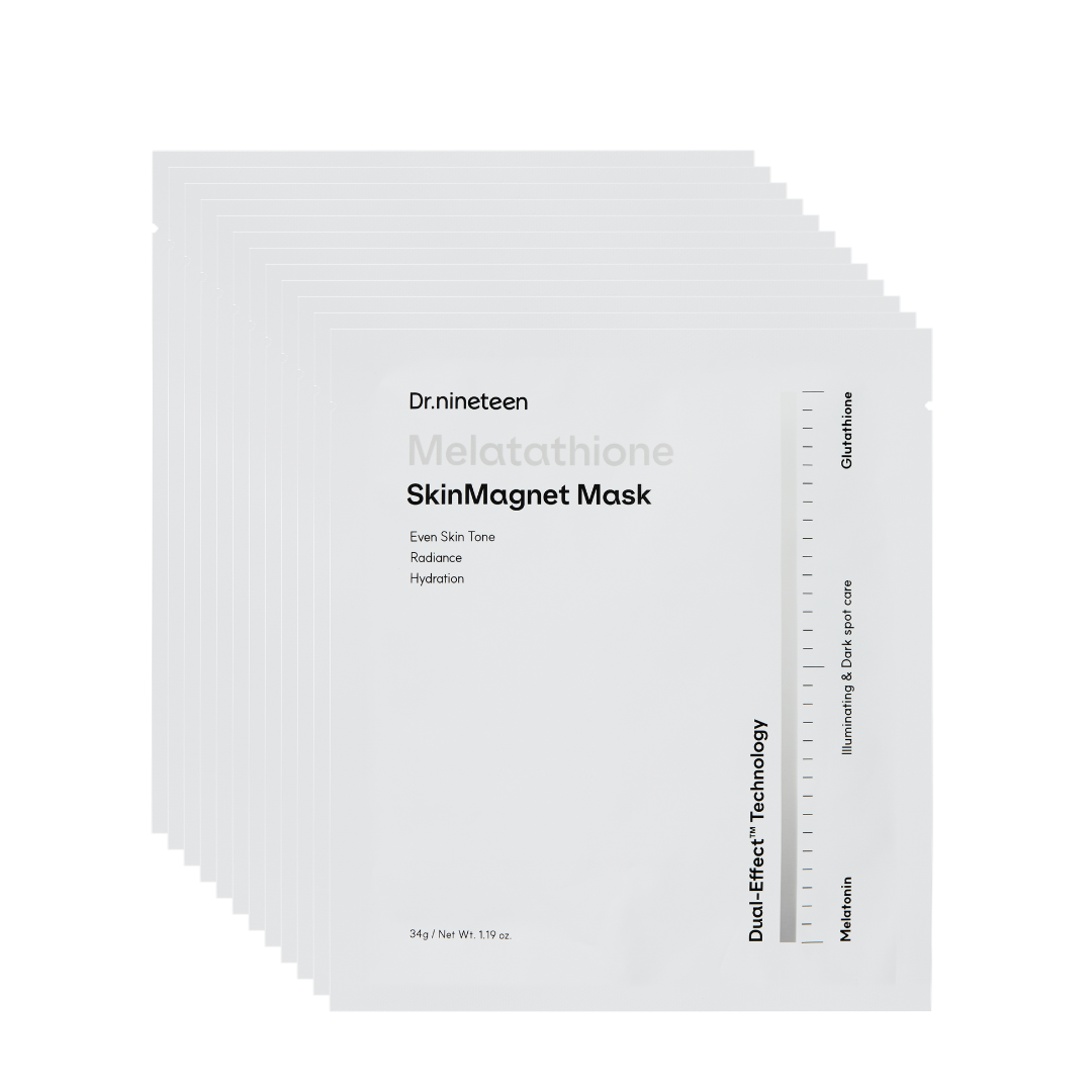 Dr.Nineteen SkinMagnet Mask Bundle of 3 | ReDRN, HydroB5, Melathione 4EA