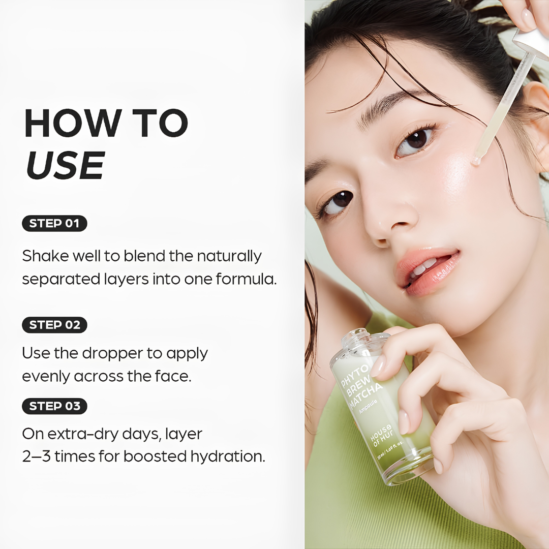 [PRE-ORDER] House of Hur Phyto Brew Matcha Series Ampoule 50ml