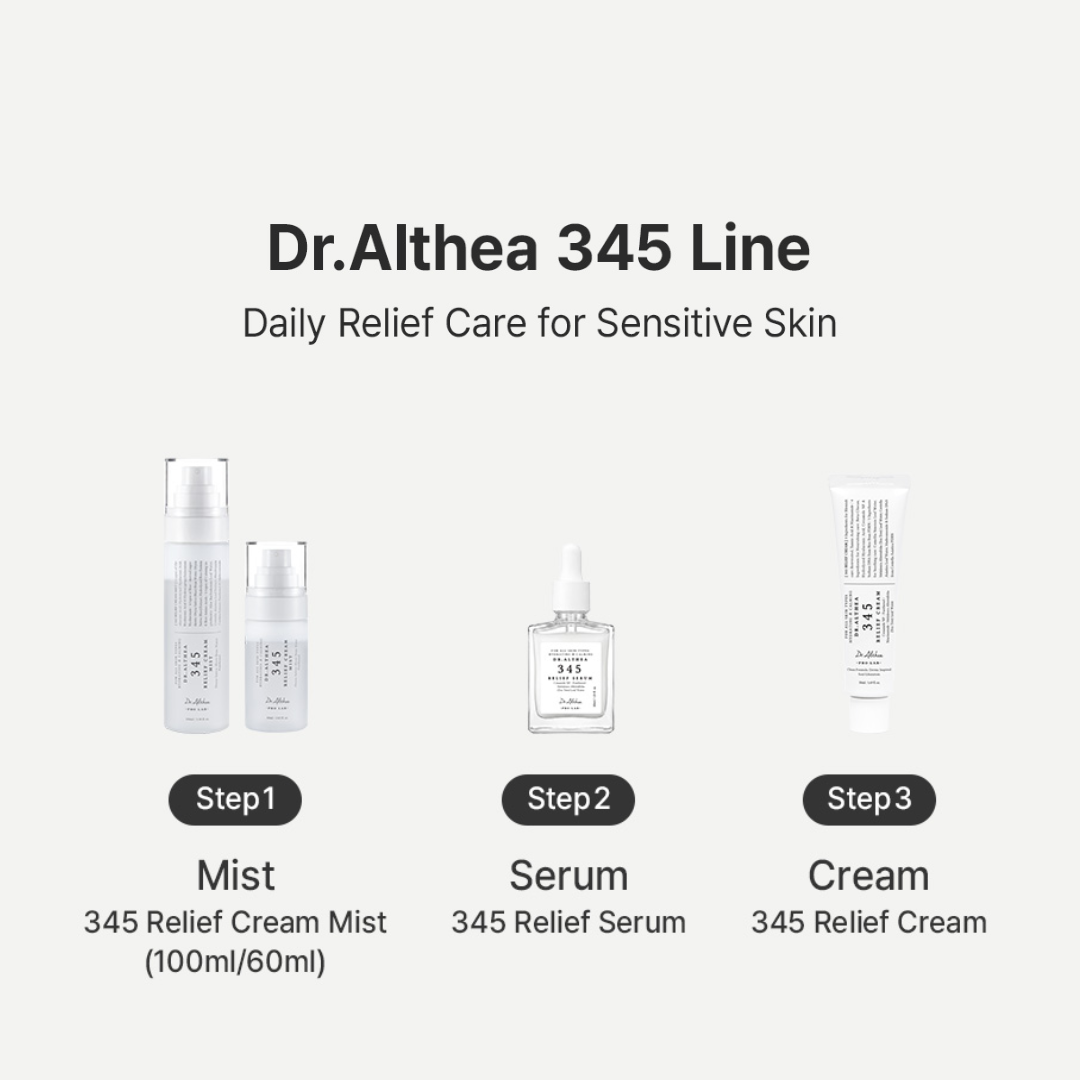 [PRE ORDER] Dr Althea 345 Full Bundle - Mist 100ml + Serum 30ml  + Cream 50ml
