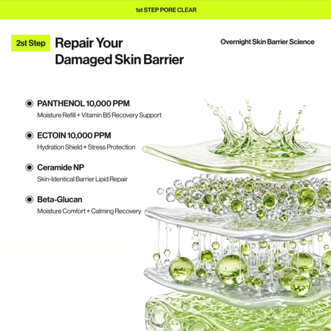 [PRE ORDER] Unleashia Two Step Zero Pore Overnight Bubble Mask 40ml