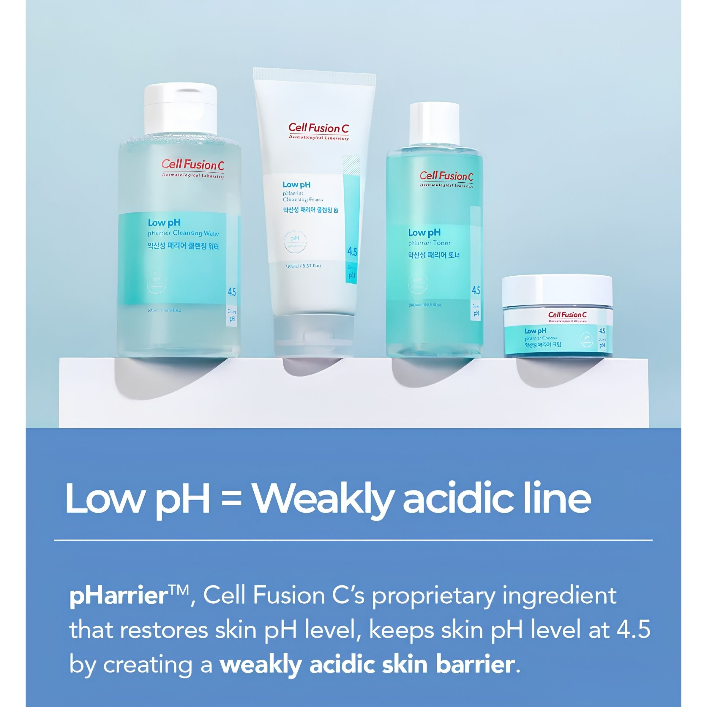 [PRE-ORDER] CELL FUSION C Low pH pHarrier Cleansing Foam 165ml