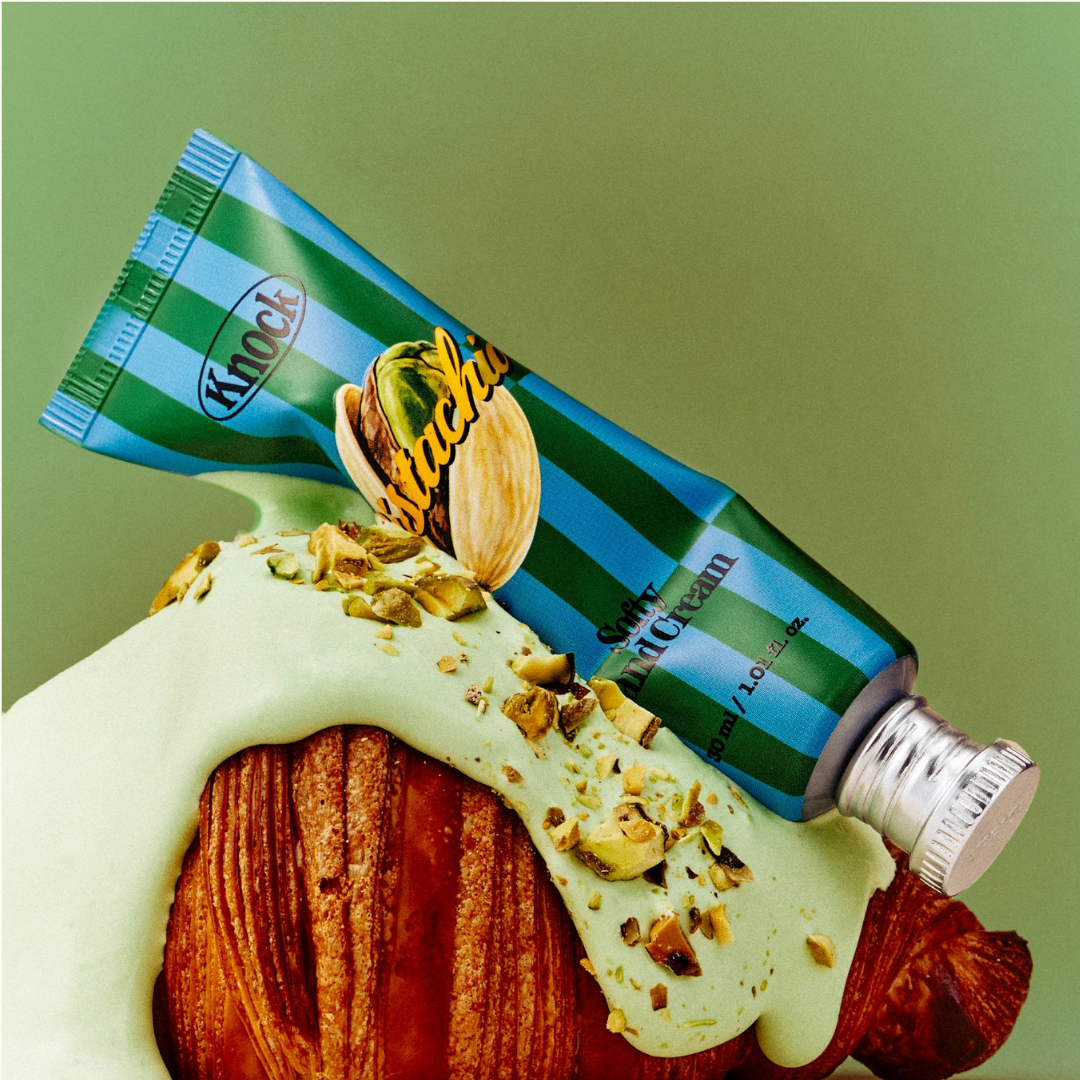 KNOCK Softy Hand Cream 30ml - Pistachio