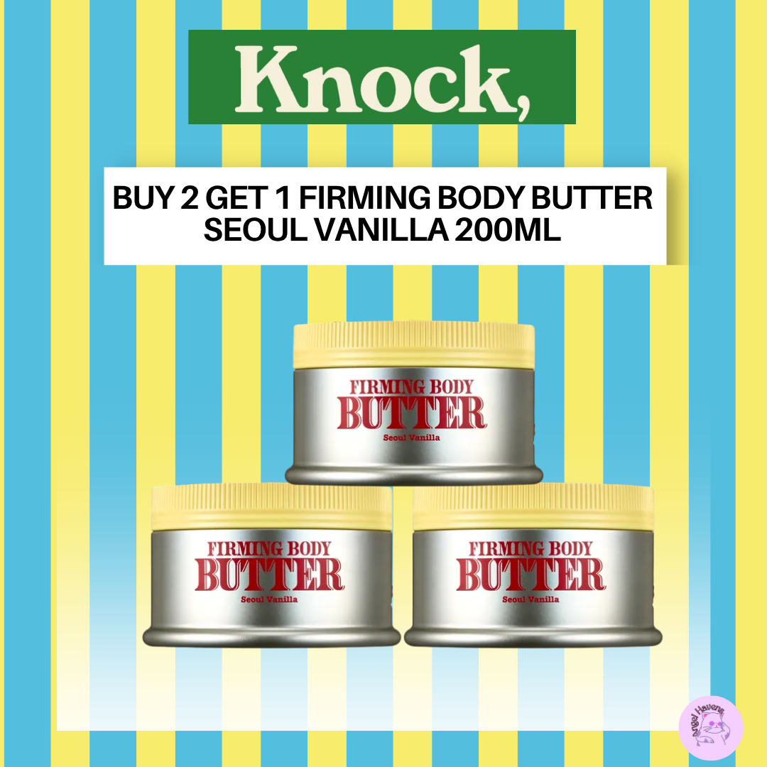 KNOCK Buy 2 Get 1 Free Firming Body Butter Seoul Vanilla - 300ml