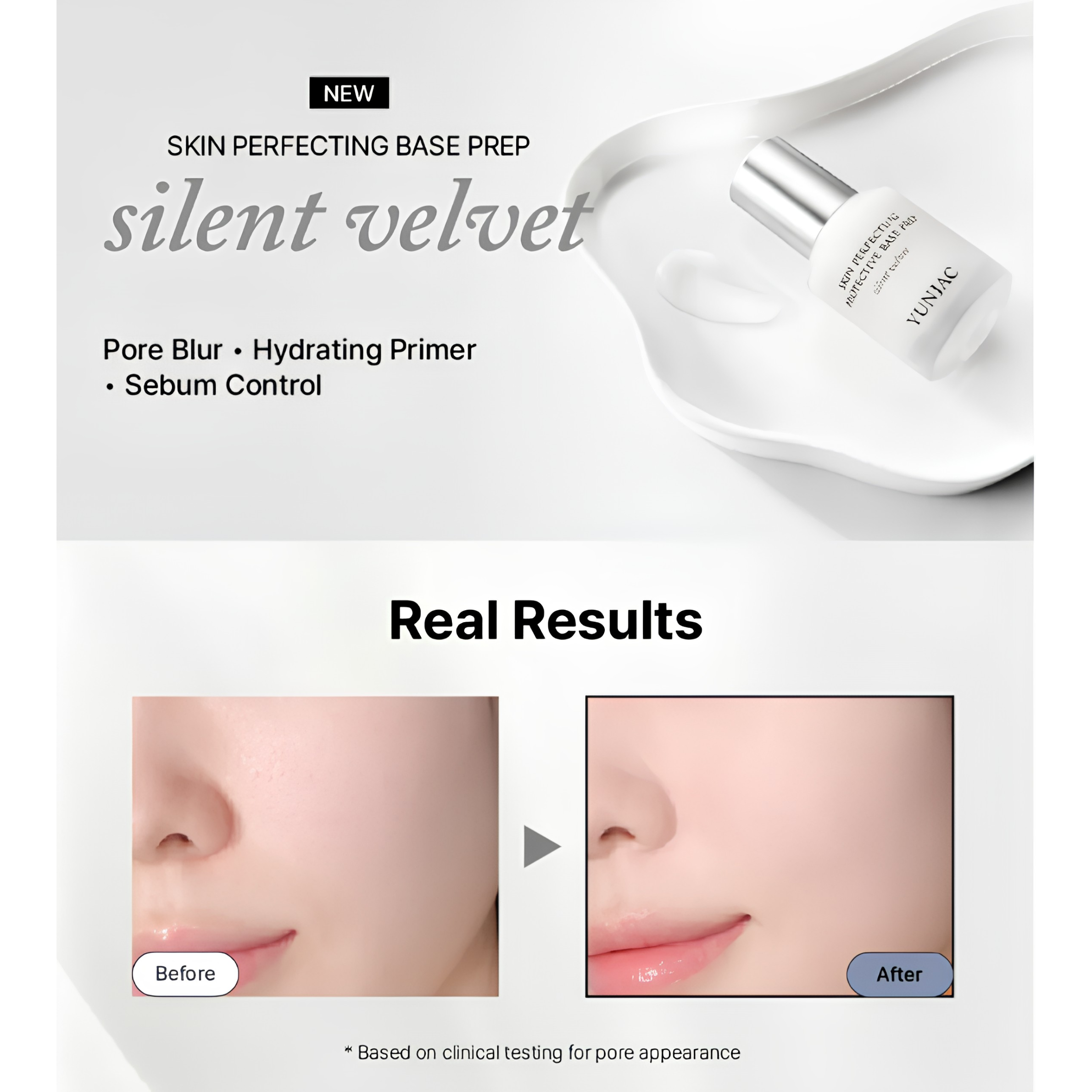 [PRE-ORDER] Yunjac Skin Perfecting  Protective Base Prep Silent Velvet 25ml