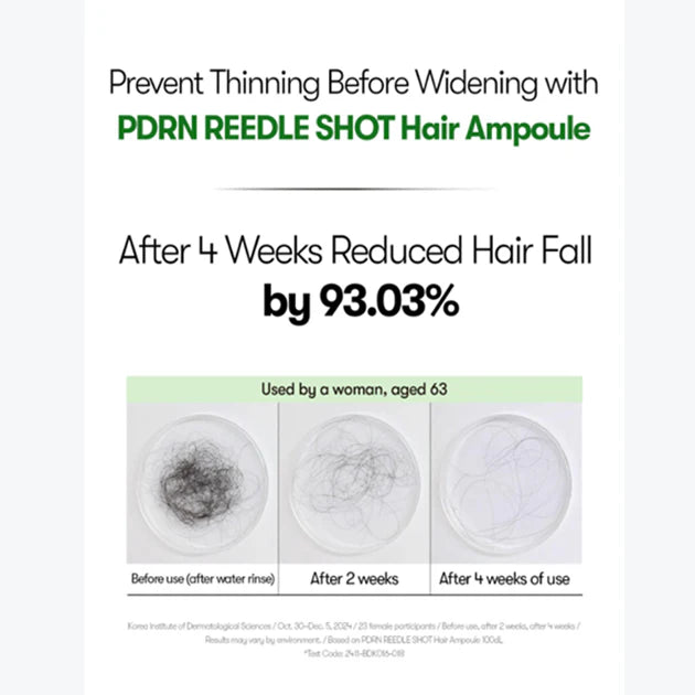 [PRE ORDER] VT COSMETICS 100 Reedle Shot PDRN Hair Ampoule 15ml