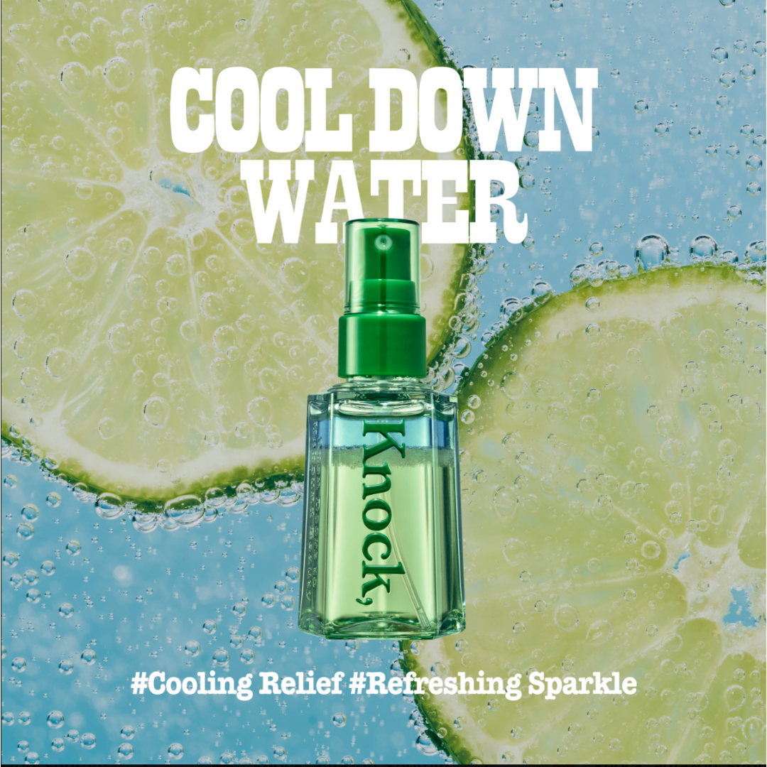 KNOCK Shaking Serum Mist: Cool Down Water/Sunny Glow/Deep Cream 50ml