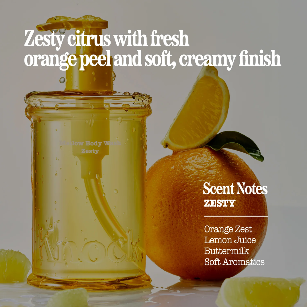 [PRE-ORDER] KNOCK MELLOW/SANDY SCRUB BODY WASH 300ML
