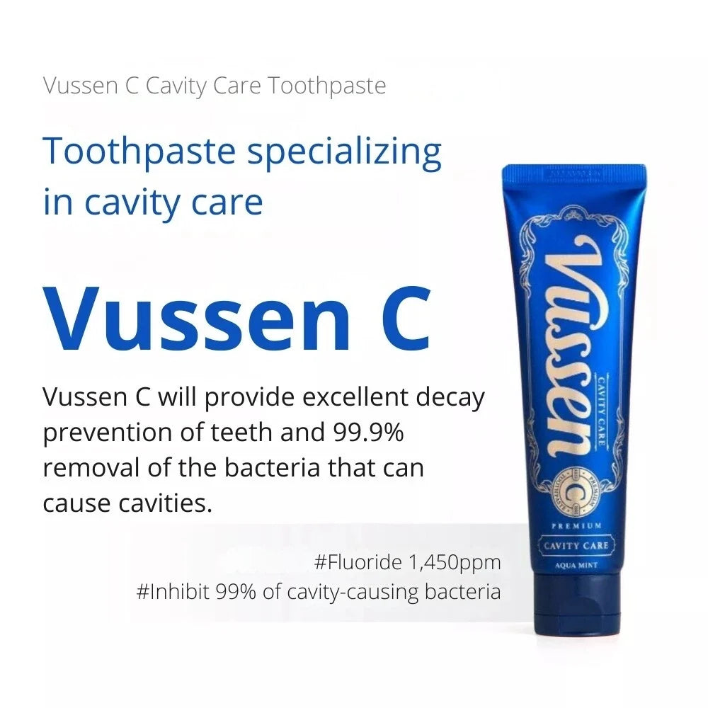 [PRE-ORDER] Vussen C Cavity Toothpaste 120g
