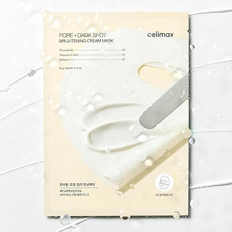 CELIMAX Pore+Dark Spot Brightening Cream Mask