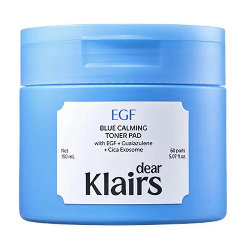[PRE-ORDER] Dear Klairs EGF Blue Calming Toner 60 Pads