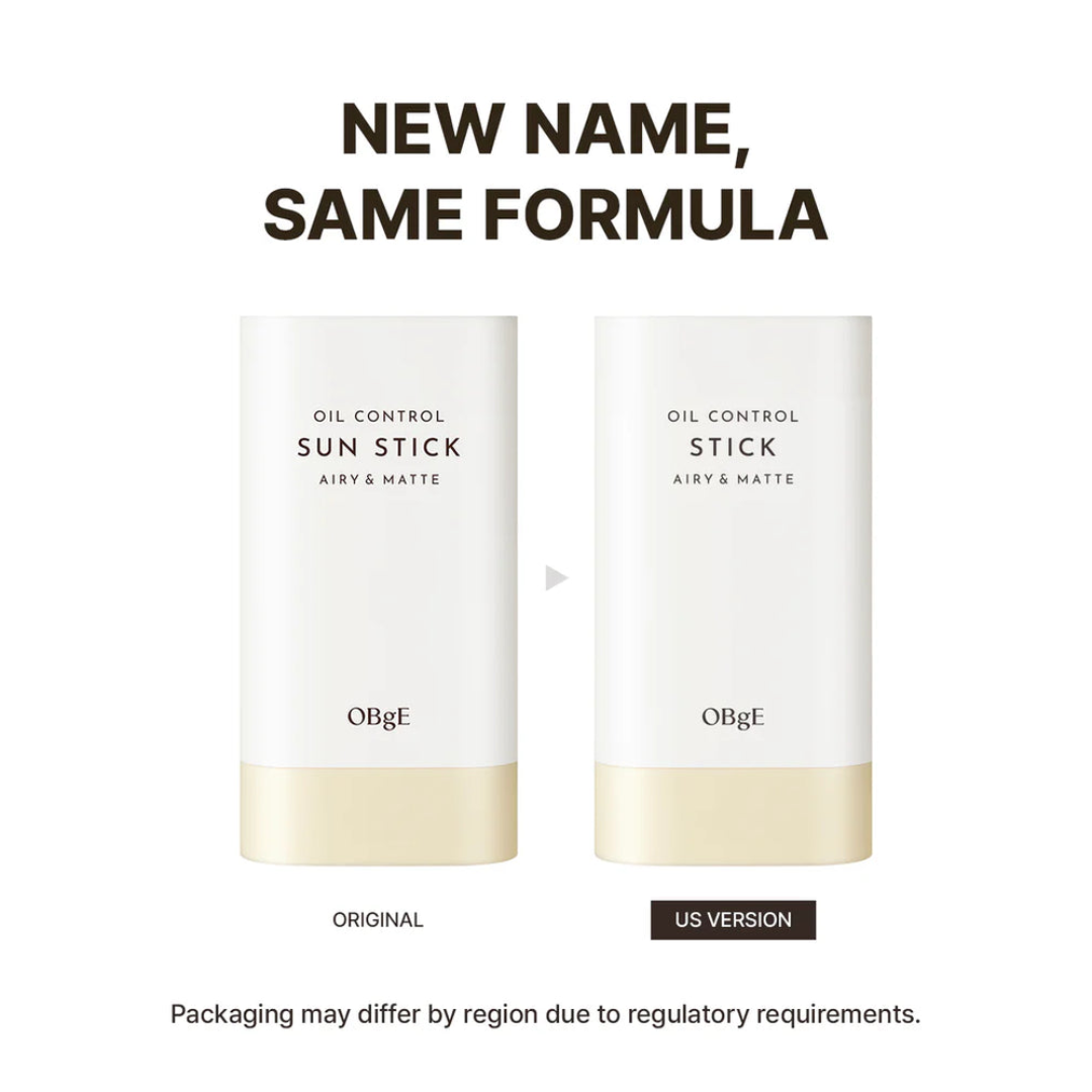 OBGE Pore Zero Oil Sun Stick 18g