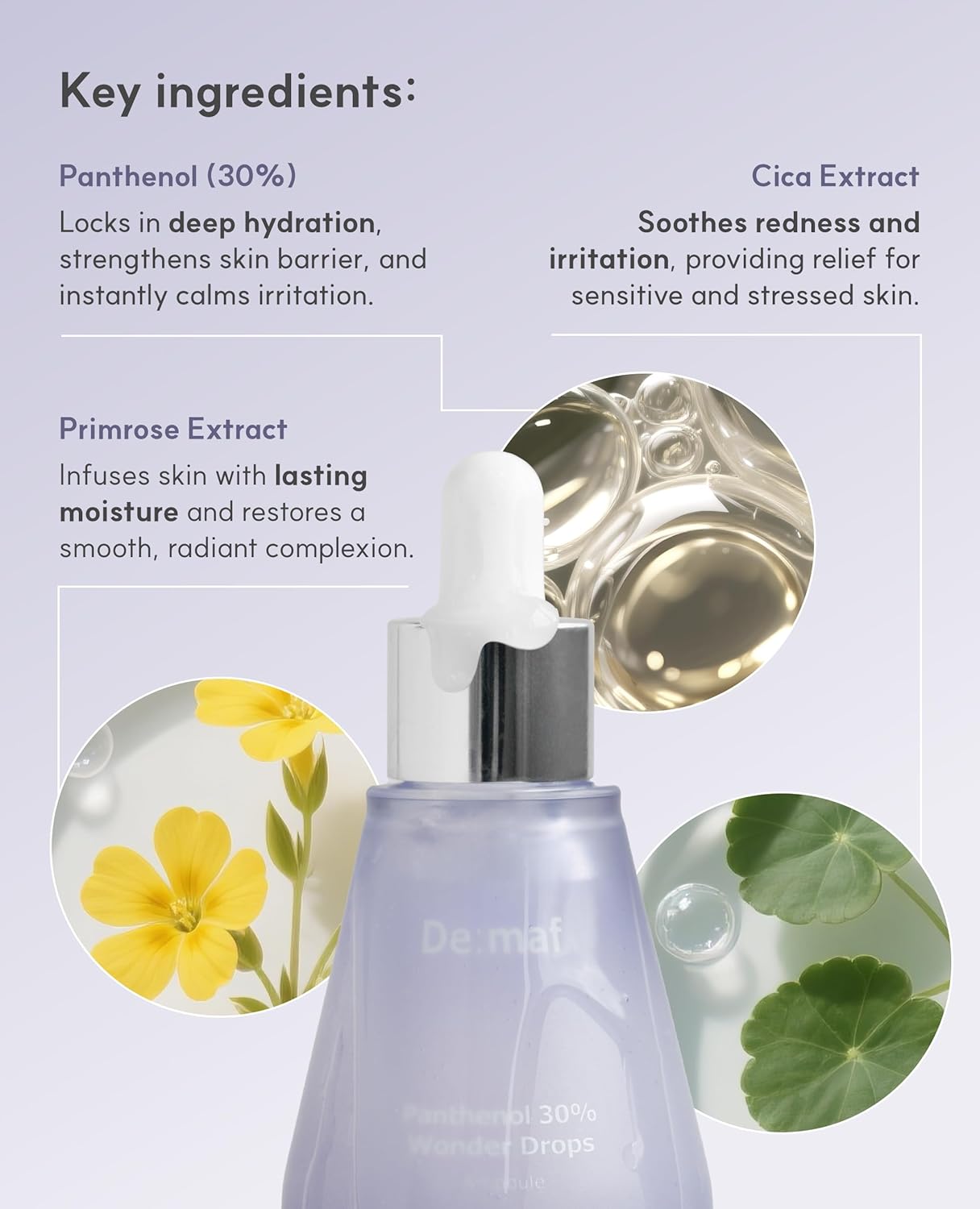 [PREORDER] DE:MAF Collection, Oh My First Serum, EGF, CICA, Panthenol Ampoule