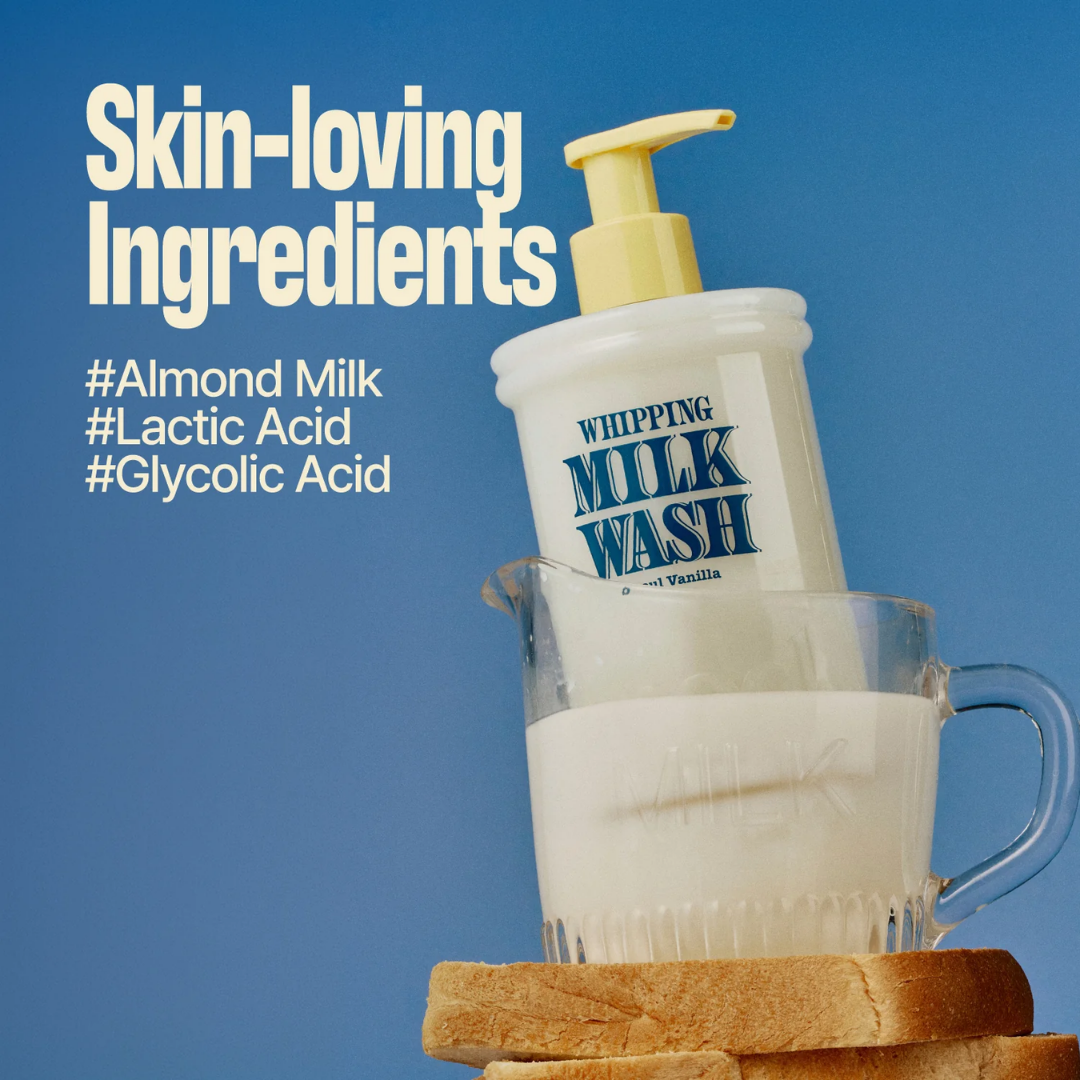 KNOCK Whipping Milk Wash Seoul Vanilla 300ml [New Launch]