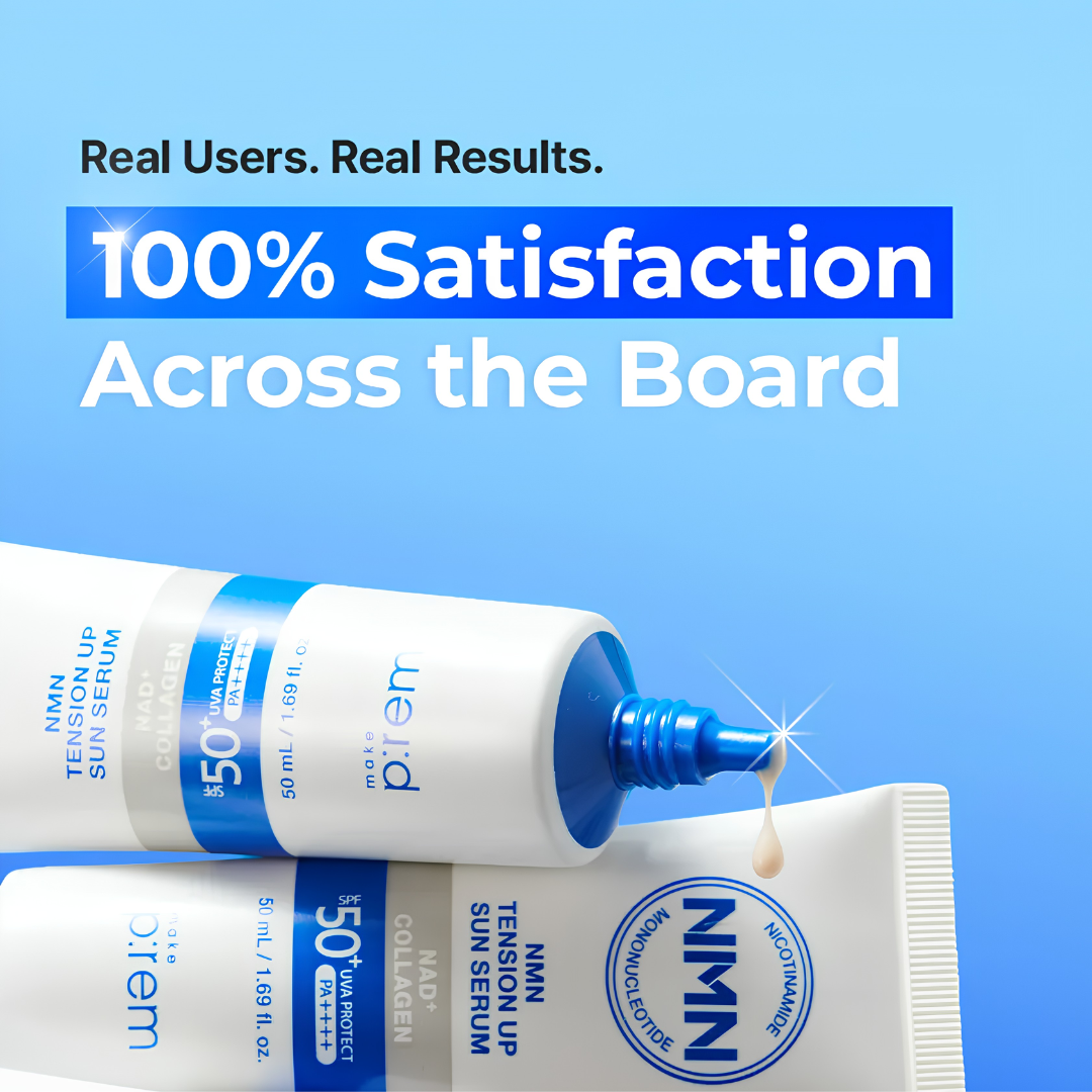 [PRE-ORDER] Makeprem NMN Tension Up Sun Serum SPF50+ PA++++ 50ml