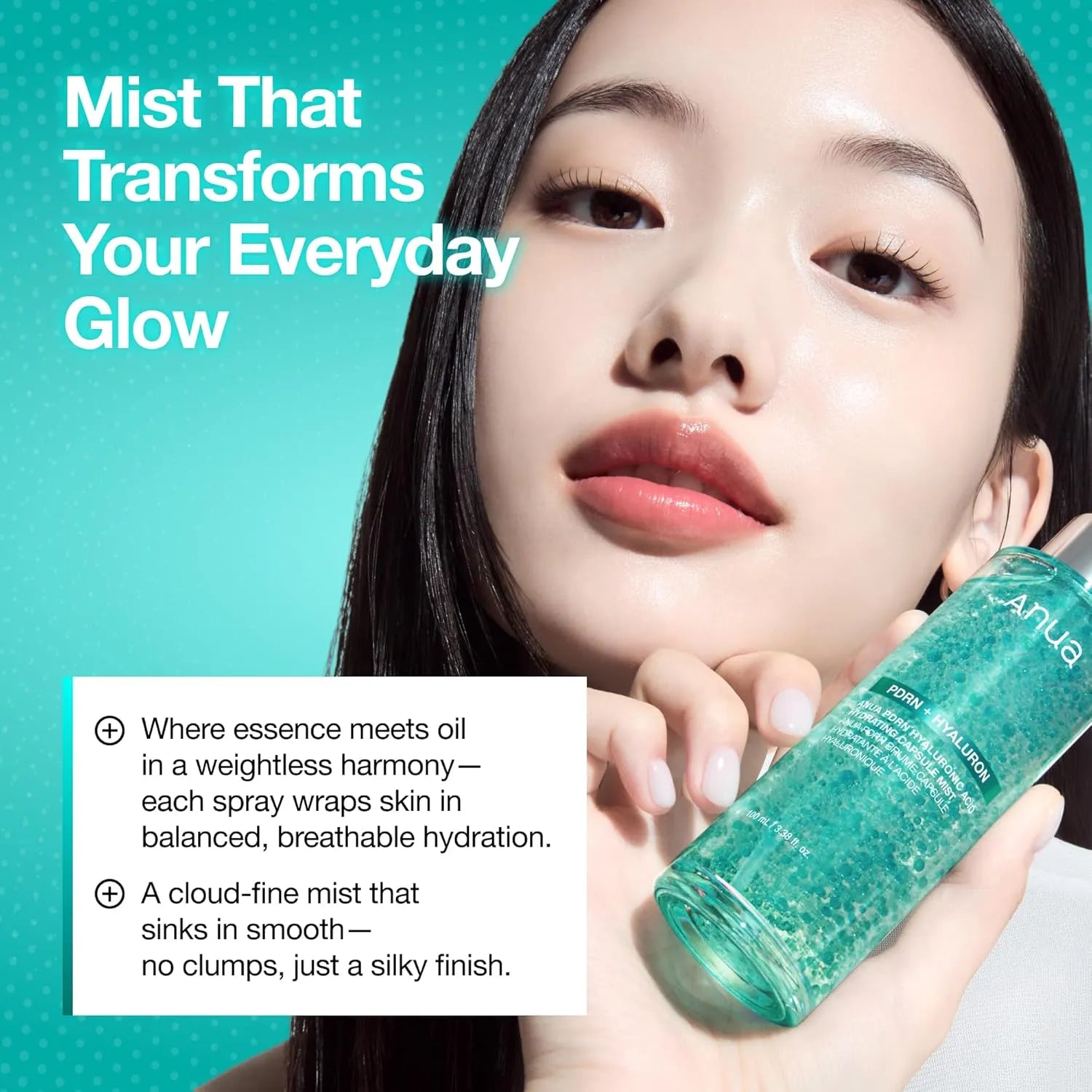 [PRE ORDER] ANUA PDRN Hyaluronic Acid Hydrating Capsule Mist 100ml