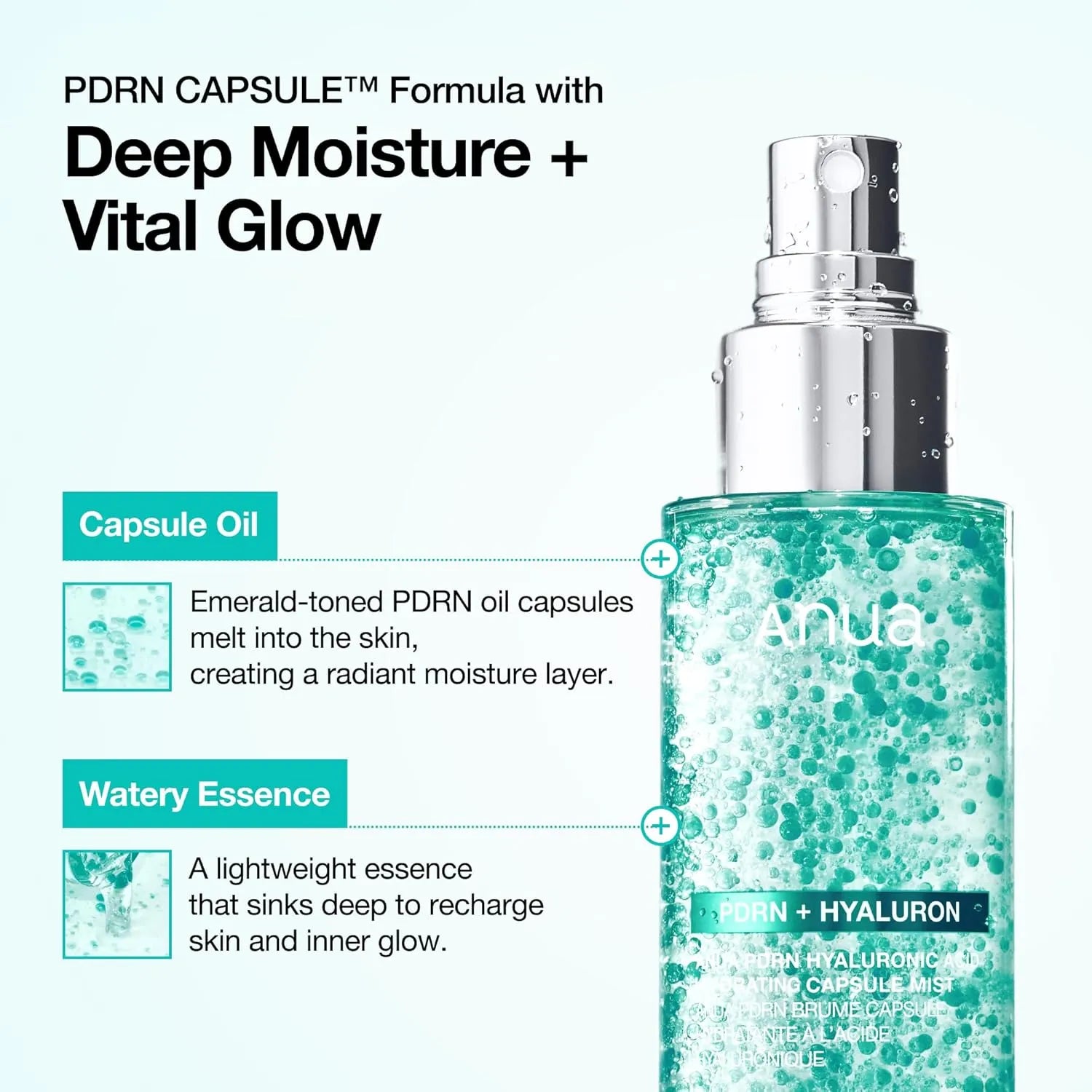 [PRE ORDER] ANUA PDRN Hyaluronic Acid Hydrating Capsule Mist 100ml