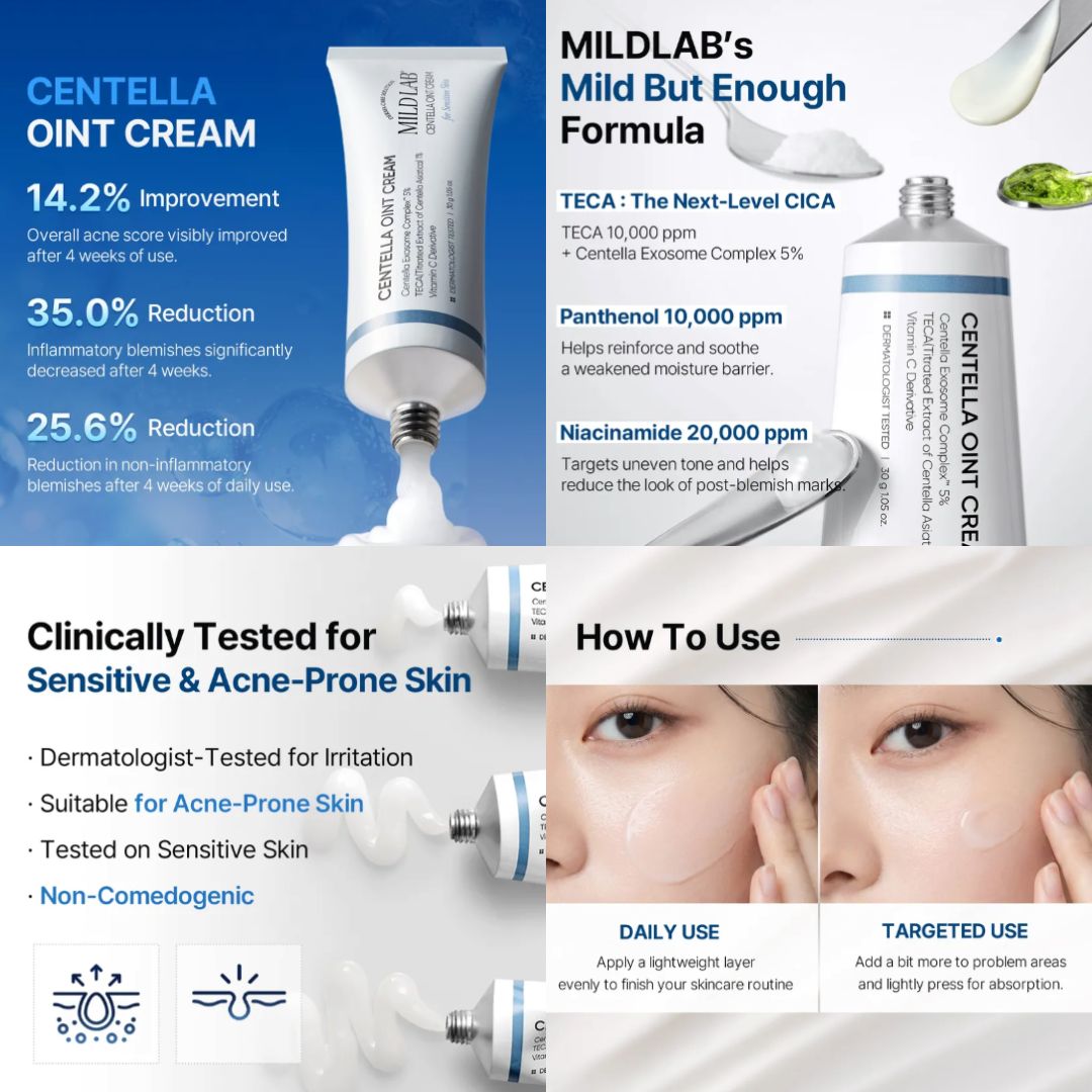 [PRE-ORDER] MILD LAB Centella Oint Cream 30g