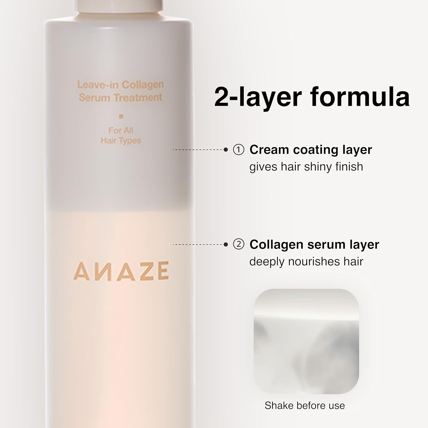 [PRE ORDER] Anaze Leave-in Collagen Serum Treatment 200ml