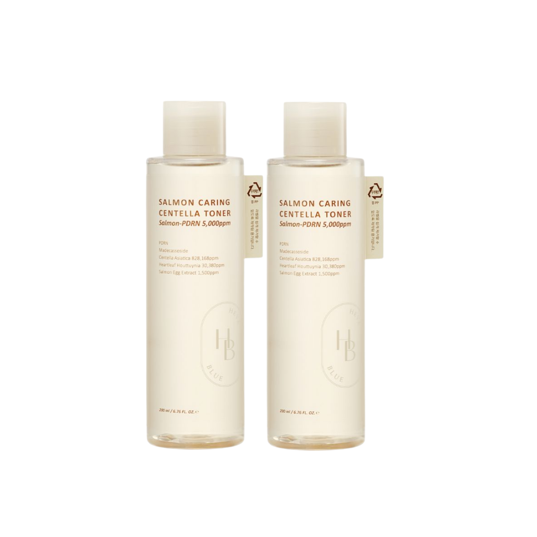 [PRE ORDER] BOGO Heveblue Salmon Caring Centella Toner