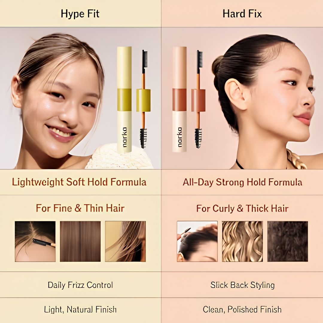 [PRE ORDER] NARKA Core Rebuild Hard Fix Hair Mascara 6g