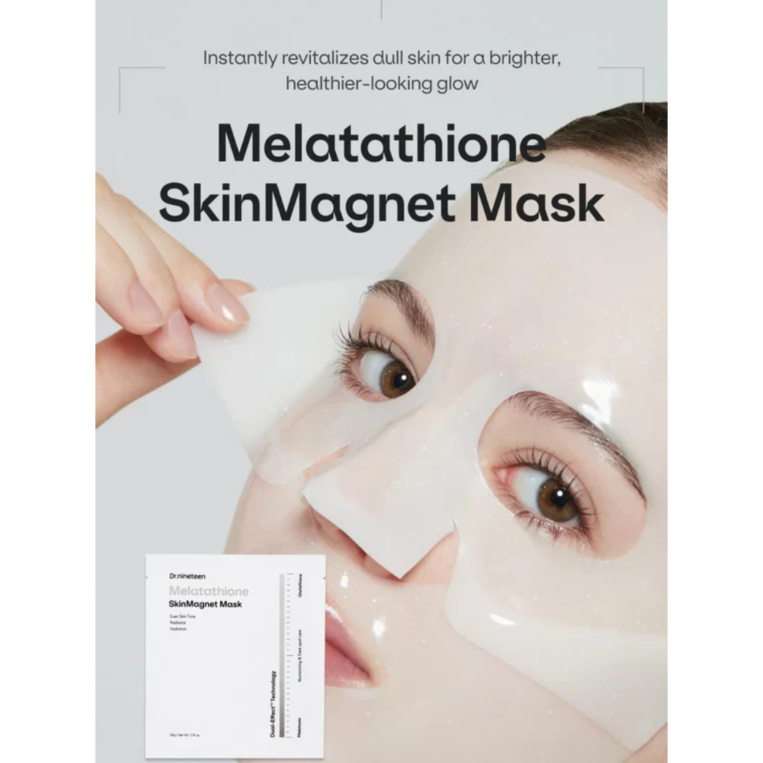 Dr.Nineteen Melathathione SkinMagnet Mask 4ea
