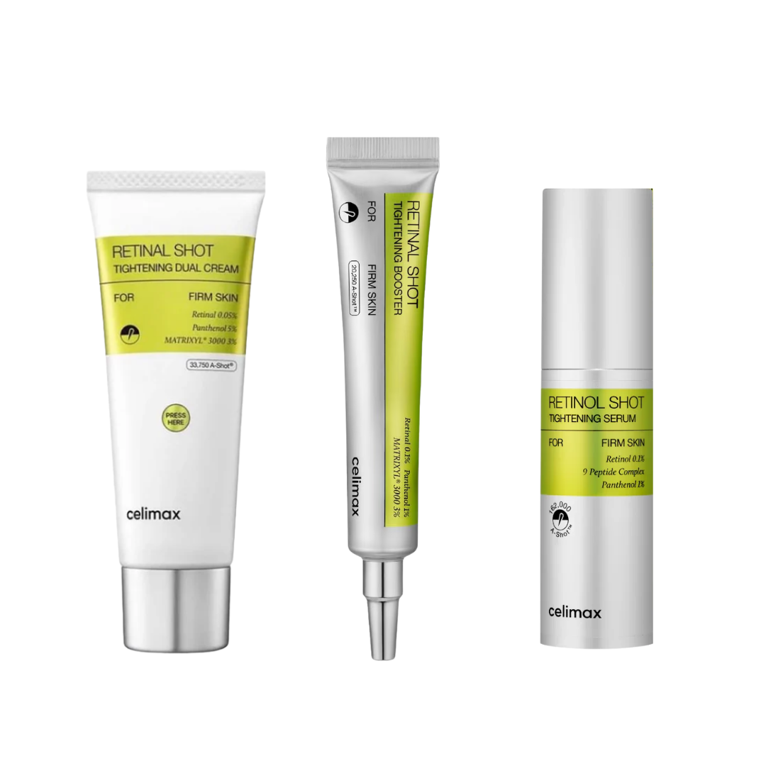 Celimax The Vita A Retinal Bundle:Dual Cream + Serum + Booster