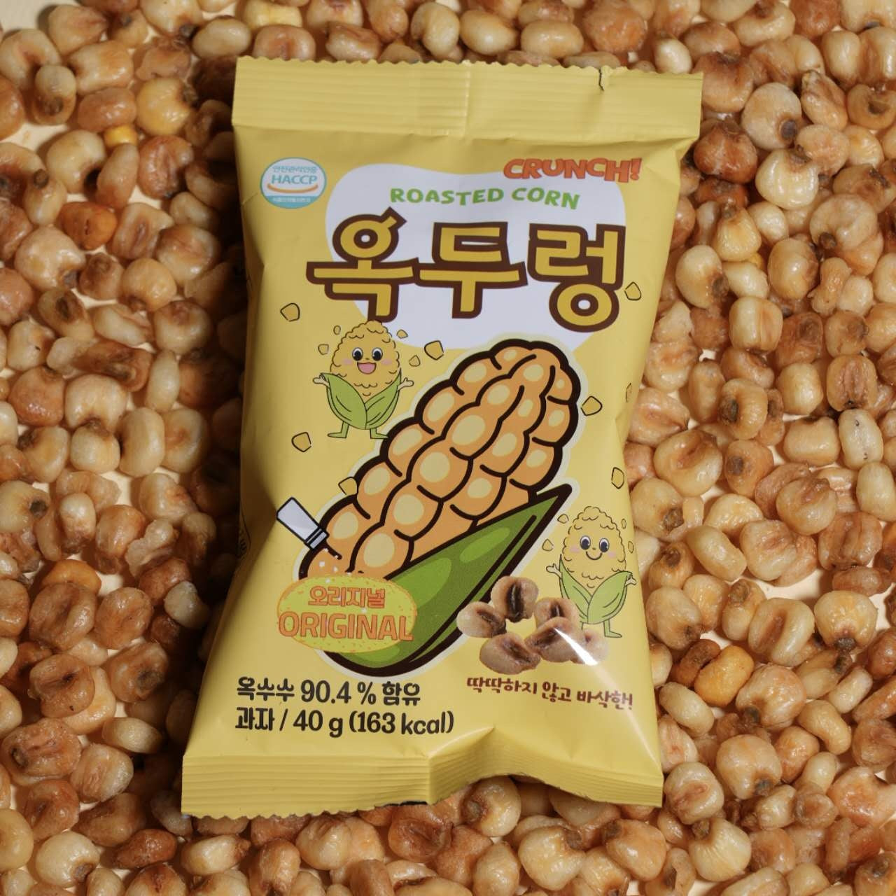 [CNY SPECIAL] Original Flavour Okdereoung Roasted Corn Snack 40g(ea)