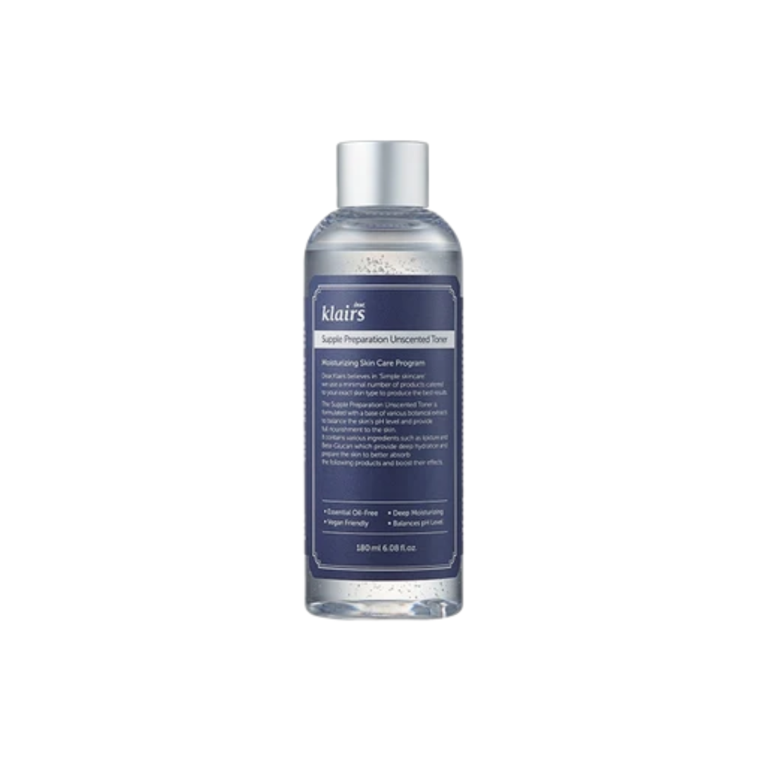 Dear Klairs Supple Preparation Unscented Toner 180 mL